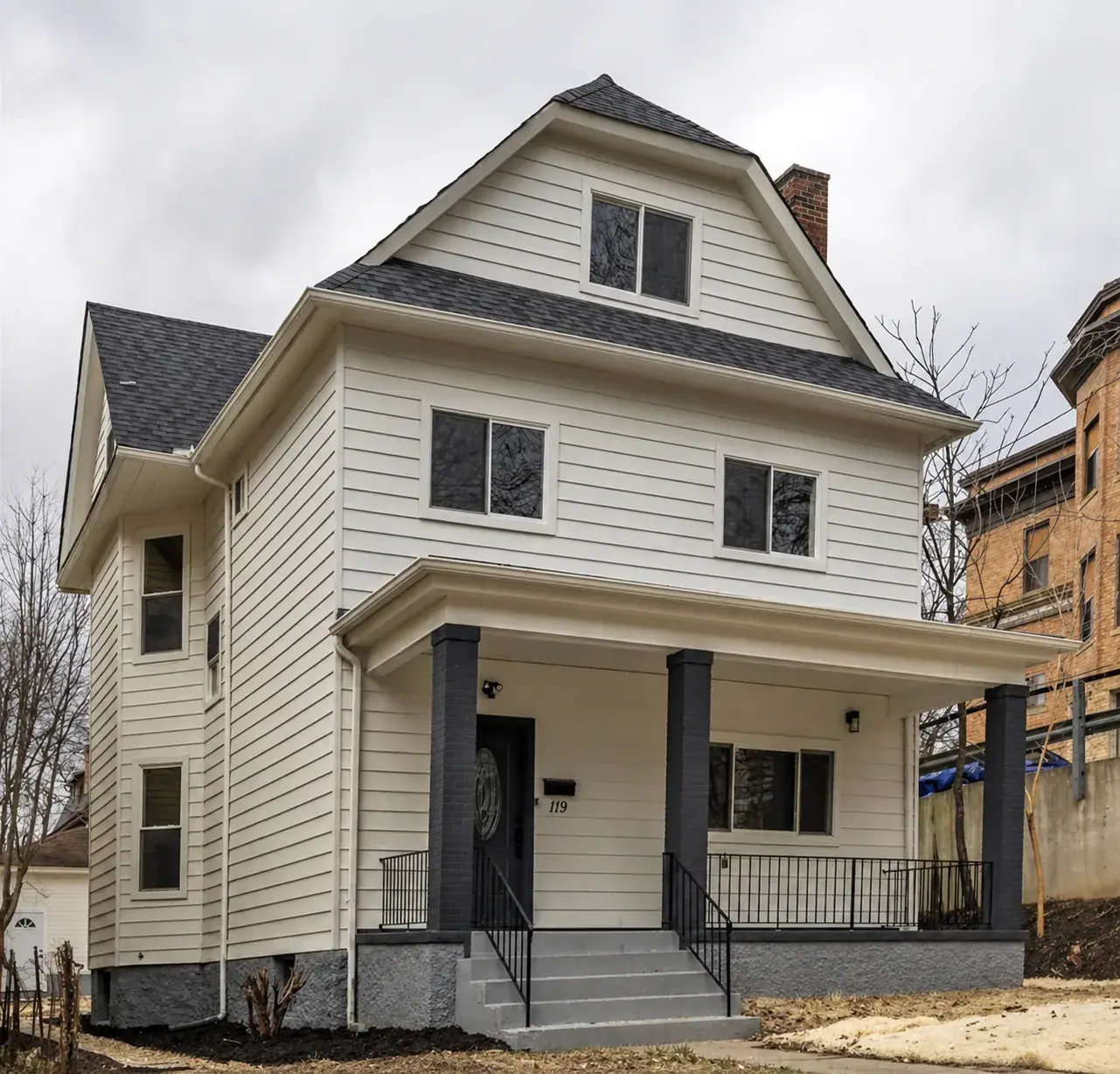 Дом по адресу 119 N Jackson Ave, Pittsburgh, PA 15202